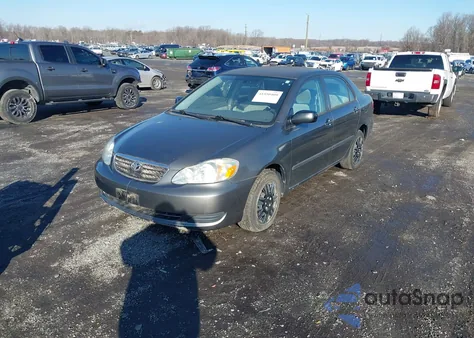 2008 Toyota Corolla Ce from USA, damaged, VIN 2T1BR32E38C862820